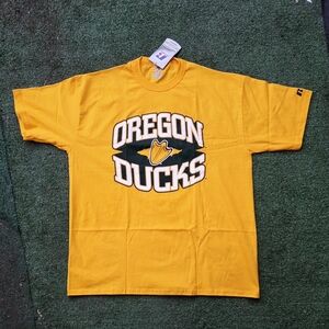 NWT NCAA Oregon Ducks Men's XL Cotton T-Shirt Russell Athletic BRAND NEW